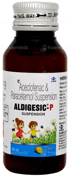 Aldigesic P Mango Flavour Suspension 60ml