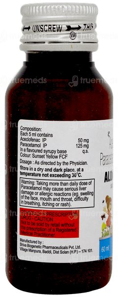 Aldigesic P Mango Flavour Suspension 60ml