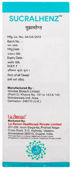 Sucralhenz Peppermint Flavour Suspension 200ml Sucralhenz Peppermint Flavour Suspension 200ml