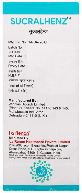 Sucralhenz Peppermint Flavour Suspension 200ml
