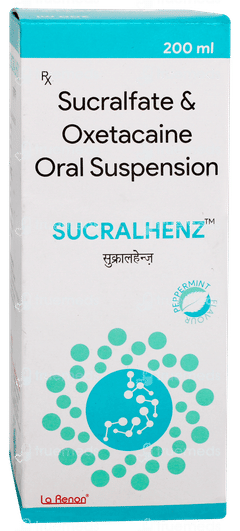 Sucralhenz Peppermint Flavour Suspension 200ml Sucralhenz Peppermint Flavour Suspension 200ml