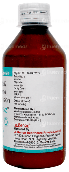 Sucralhenz Peppermint Flavour Suspension 200ml Sucralhenz Peppermint Flavour Suspension 200ml