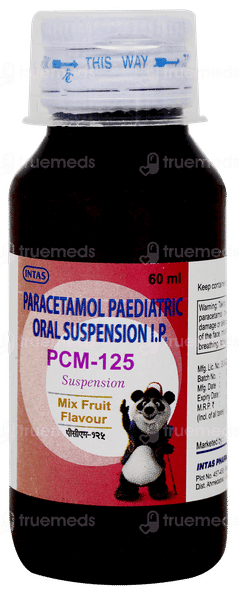 Pcm 125 Mix Fruit Flavour Suspension 60ml