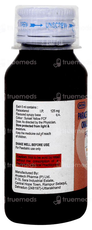 Pcm 125 Mix Fruit Flavour Suspension 60ml