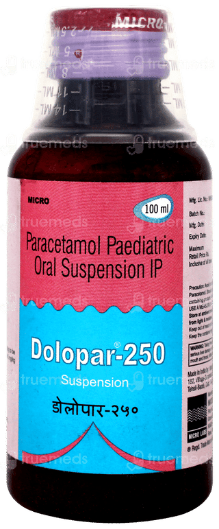 Dolopar 250 Suspension 100ml