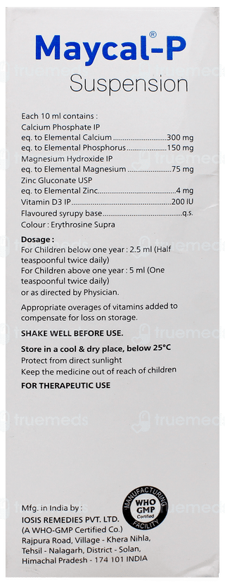Maycal P Suspension 200Ml