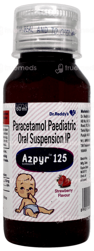 Azpyr 125 Strawberry Flavour Suspension 60ml