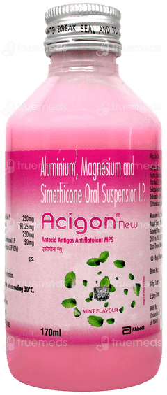 Acigon New Mint Flavour Suspension 170ml
