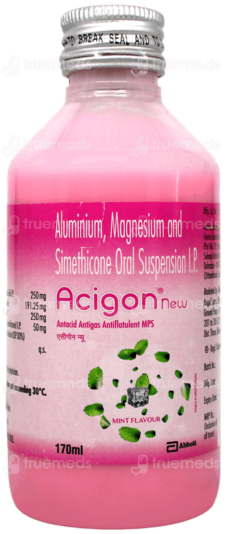Acigon New Mint Flavour Suspension 170ml