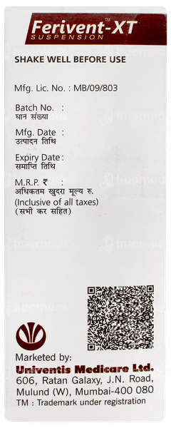 Ferivent Xt Suspension 150ml