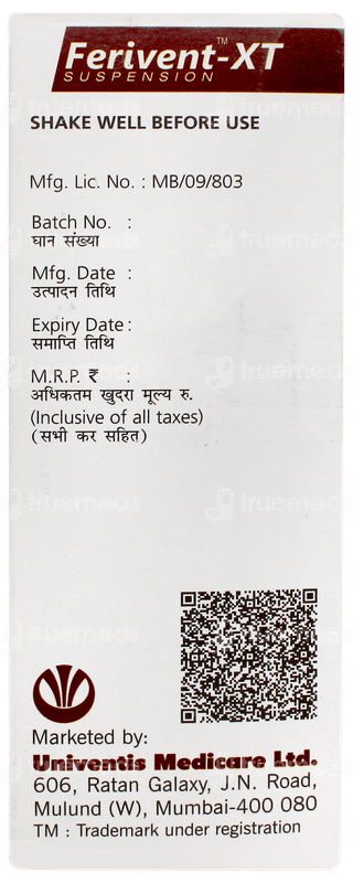 Ferivent Xt Suspension 150ml