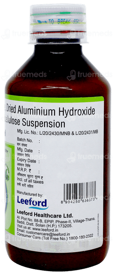 Gasowel Mint Flavour Sugar Free Suspension 170ml