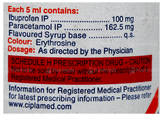 Ibugesic Plus Strawberry Flavour Suspension 100Ml