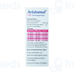 Aristomol 250 Suspension 60ml