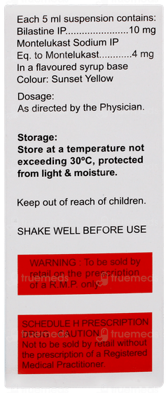 Prulastin M Mango Flavour Suspension 60ml