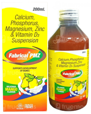 Fabrical Pmz Mango Flavour Suspension 200ml
