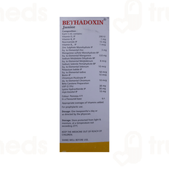 Bethadoxin Junior Mix Fruit Flavour Suspension 100ml