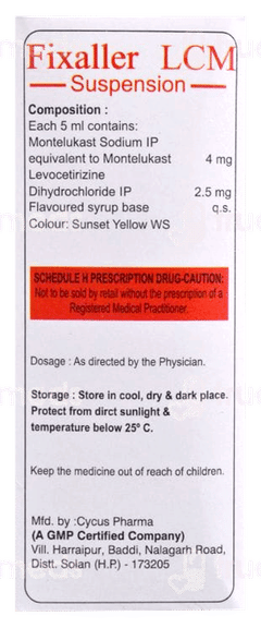 Fixaller Lcm Suspension 60Ml