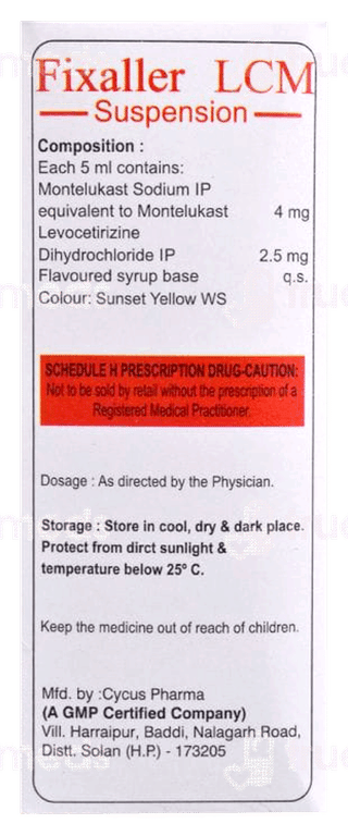 Fixaller Lcm Suspension 60Ml