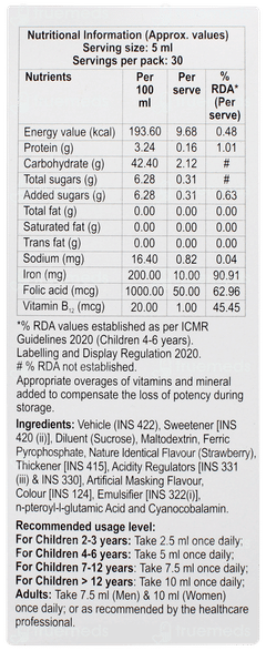 Softeron Gold New Strawberry Flavour Suspension 150ml