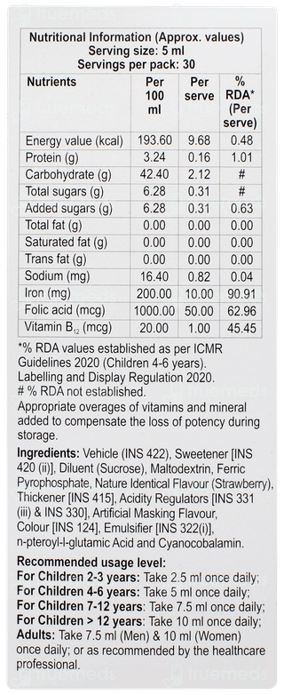 Softeron Gold New Strawberry Flavour Suspension 150ml
