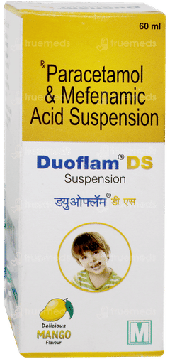 Duoflam Ds Mango Flavour Suspension 60ml Duoflam Ds Mango Flavour Suspension 60ml