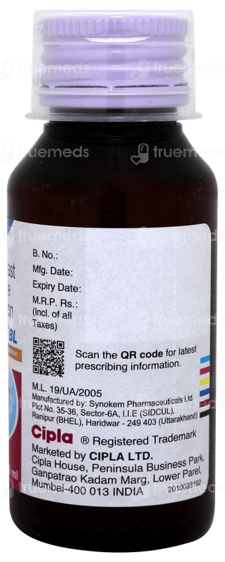 Montair Bl Mango Flavour Suspension 60ml