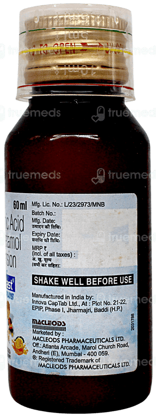 Macfast Plus Orange Flavour Suspension 60ml