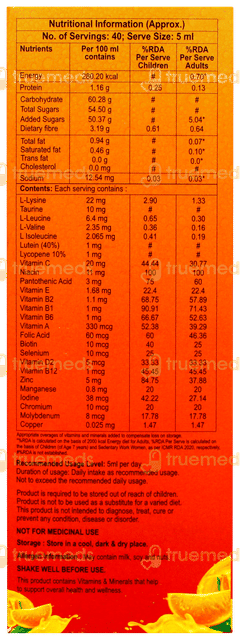 Nurokind Gold Orange Flavour Suspension 200ml