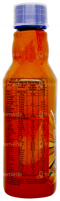 Nurokind Gold Orange Flavour Suspension 200ml