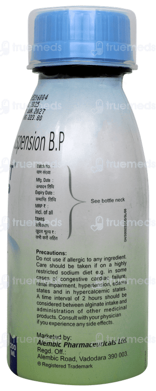 Ulge Raft Peppermint Flavour Suspension 200ml