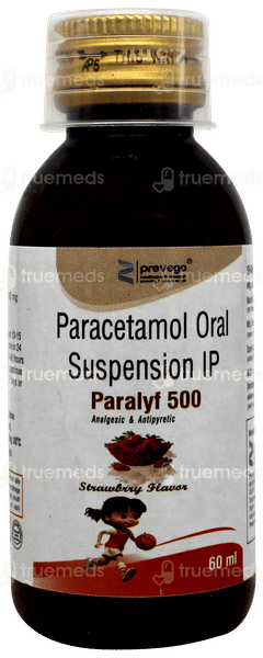 Paralyf 500 Strawberry Flavor Suspension 60ml