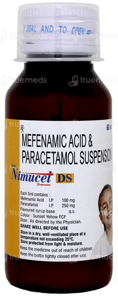 Nimucet Ds New Mango Flavour Suspension 60ml Nimucet Ds New Mango Flavour Suspension 60ml