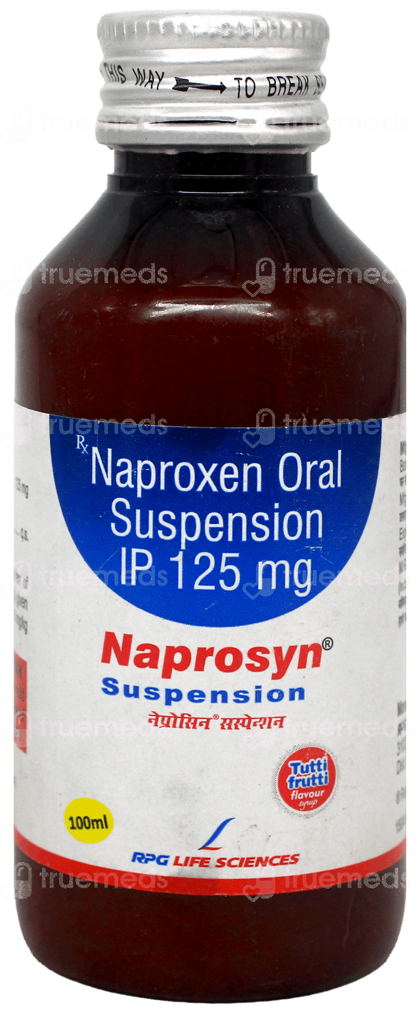 Naprosyn Tutti Frutti Flavour Suspension 100Ml