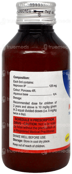 Naprosyn Tutti Frutti Flavour Suspension 100Ml