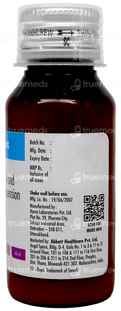 Flagyl Of 200/100 Suspension 60Ml