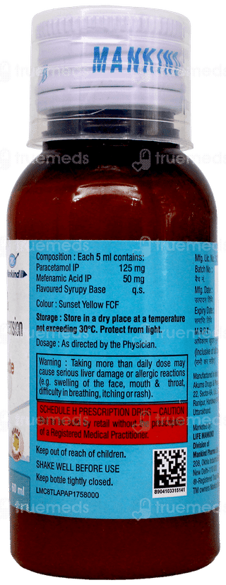 Mefkind Forte Mango Flavour Suspension 60Ml