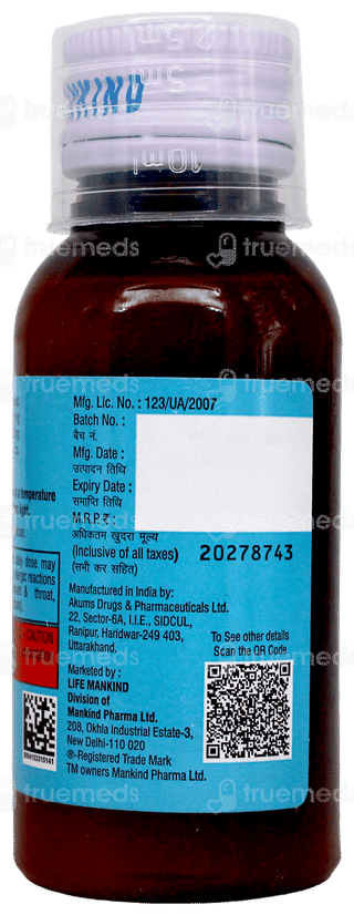 Mefkind Forte Mango Flavour Suspension 60Ml