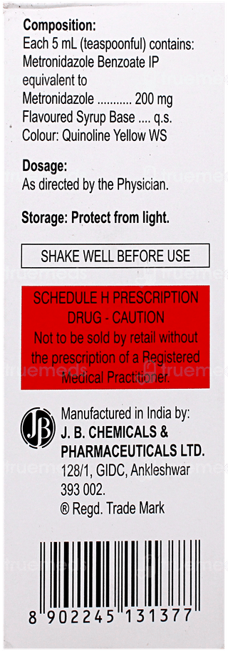Metrogyl Suspension 100Ml