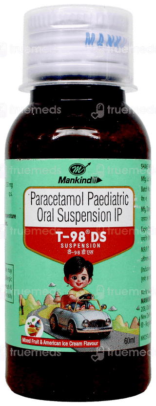 T 98 Ds Mixed Fruit & American Ice Cream Flavour Suspension 60Ml