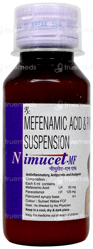 Nimucet Mf Mango Flavour Suspension 60Ml