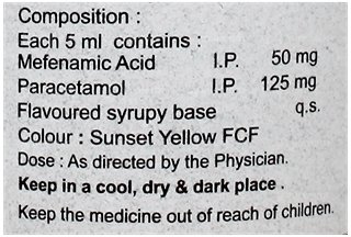 Nimucet Mf Mango Flavour Suspension 60Ml