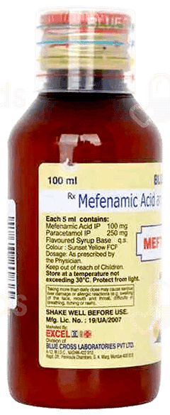 Meftagesic Ds Mango Flavour Suspension 100Ml