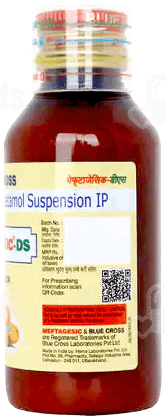 Meftagesic Ds Mango Flavour Suspension 100Ml