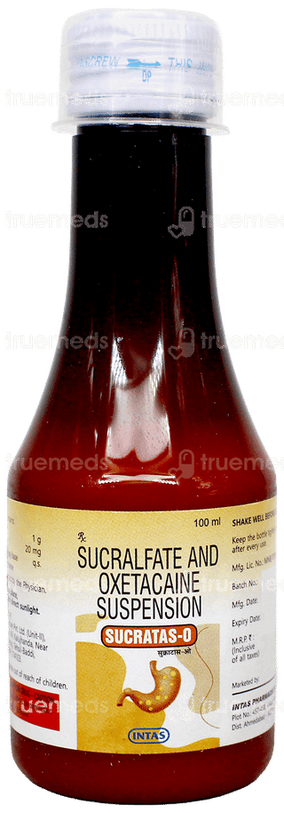 Sucratas O 1Gm/20Mg Suspension 100Ml