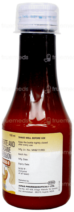 Sucratas O 1Gm/20Mg Suspension 100Ml