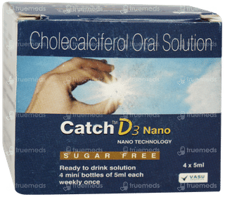Catch D3 Nano Sugar Free Solution 5ml