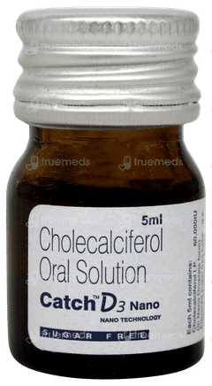 Catch D3 Nano Sugar Free Solution 5ml