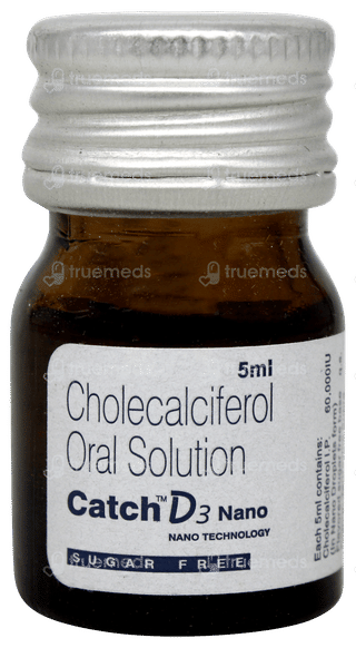 Catch D3 Nano Sugar Free Solution 5ml