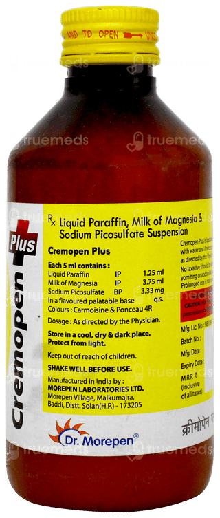 Cremopen Plus Refreshing Flavour Sugar Free Suspension 170ml